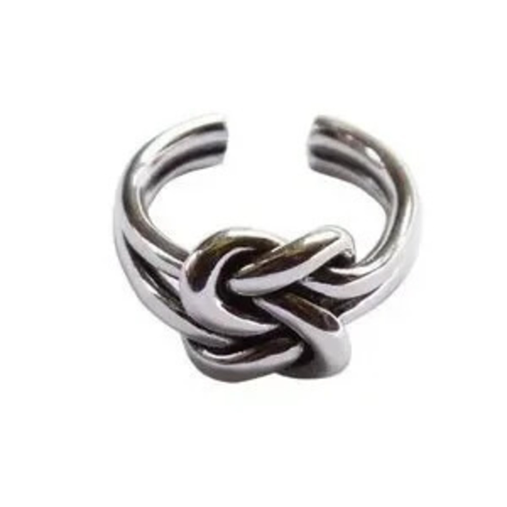 S925 Silver Knot Design Ring